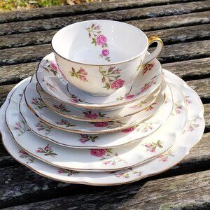 Vintage MCM Theodore Haviland New York "Delaware" China – 4 Place Settings (28